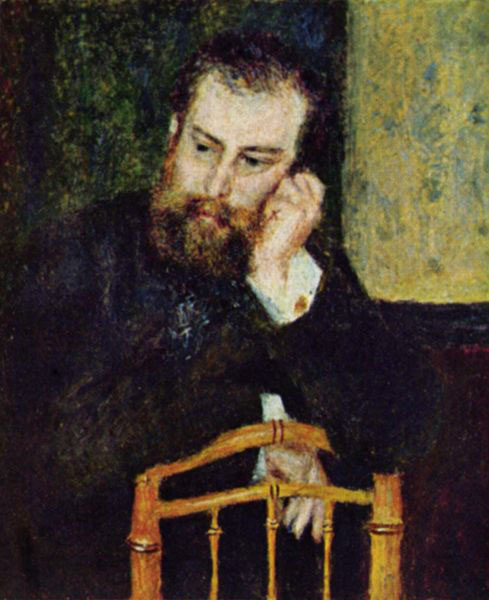 Portrait d Alfred Sisley